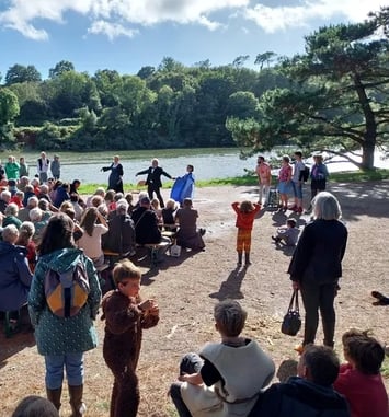 Au fil du temps : spectacle de rue patrimonial