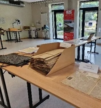 Exposition d'herbiers
