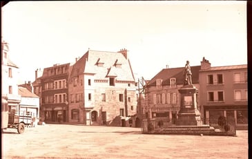 Projection de photos anciennes, fonds Hénault et Prats