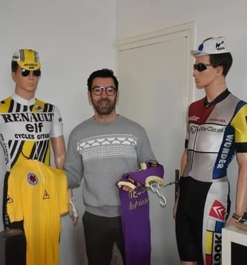 Exposition rétro-cycliste d'Olivier Carro