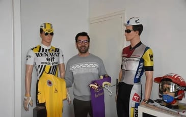 Exposition rétro-cycliste d'Olivier Carro