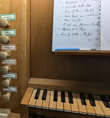Démonstration, À la découverte de l'orgue de Notre-Dame à buffet ouvert