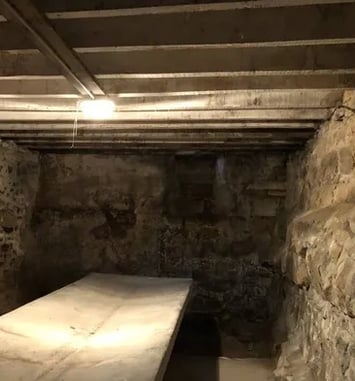 Visite guidée, Les cachots de l'ancien couvent des Ursulines