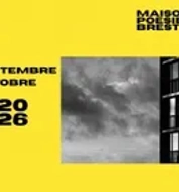 La rentrée de la Maison Poésie Brest