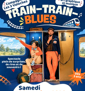 Spectacle inédit & jeune public Train-Train-Blues