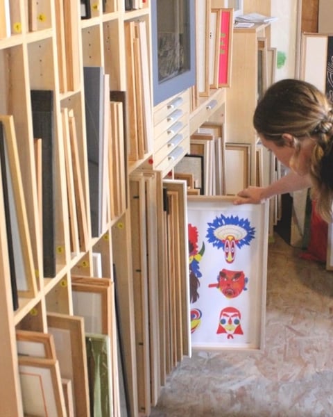Nouvelles acquisitions de l'artothèque des Moyens du Bord
