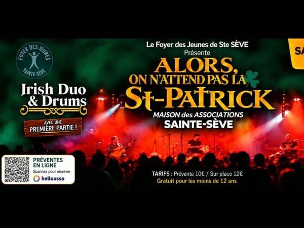 Alors, on n'attend pas la Saint-Patrick