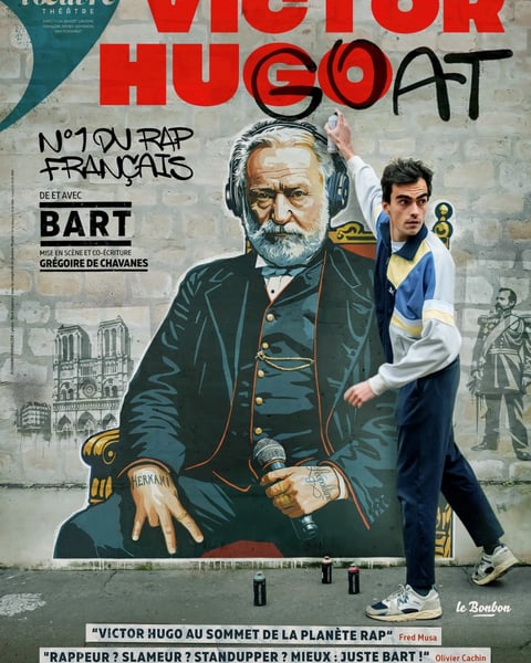 Slam, théâtre : Victor Hugoat
