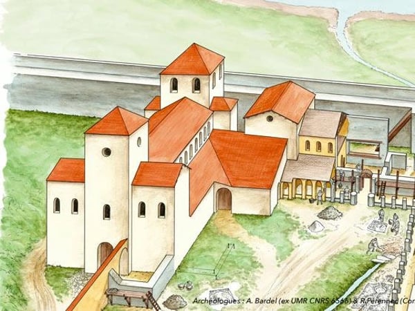 Des tours à l'abbaye