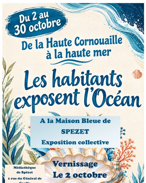 Les habitants exposent l'Océan