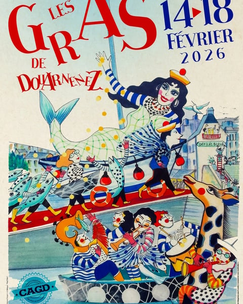 Le Carnaval des Gras à Douarnenez