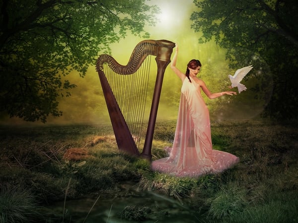 Concert de harpe celtique ancienne