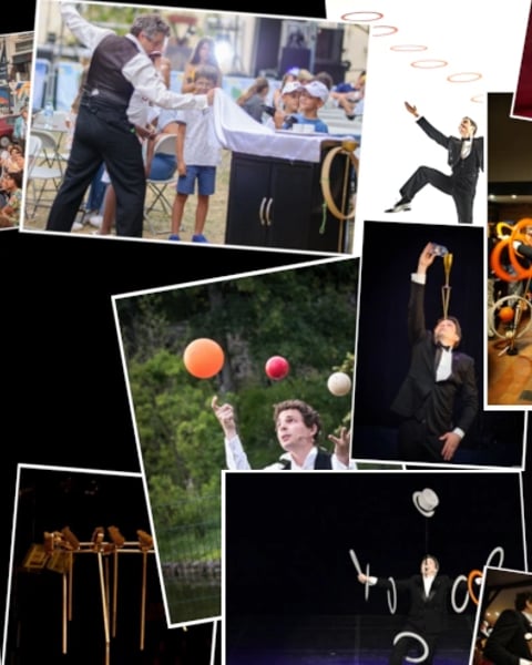Spectacle « Le Gentleman jongleur »