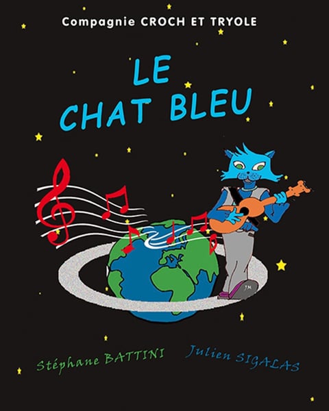 Le chat bleu