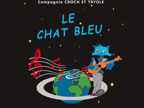 Le chat bleu