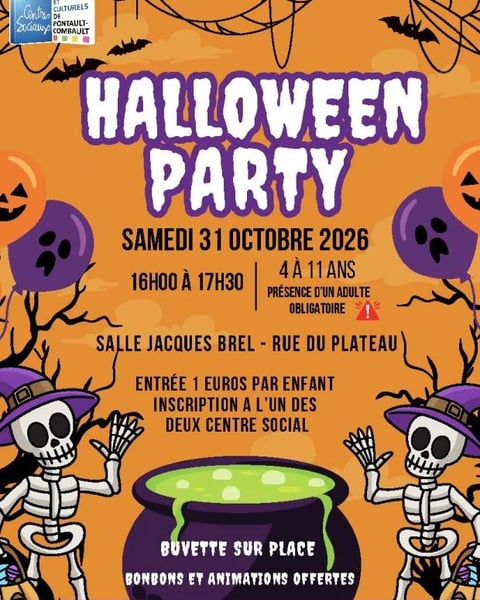 Octobre des générations - Halloween party roulante
