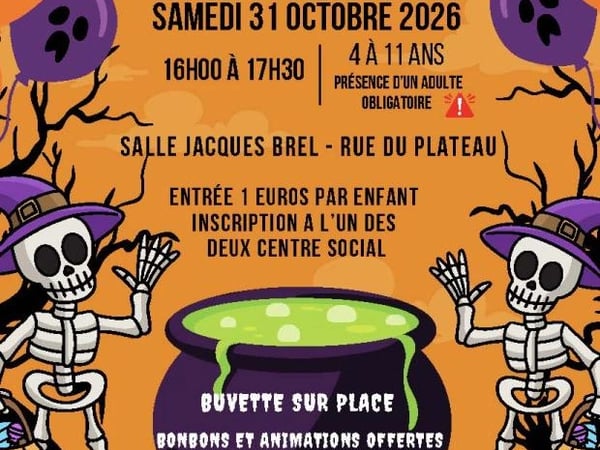 Octobre des générations - Halloween party roulante