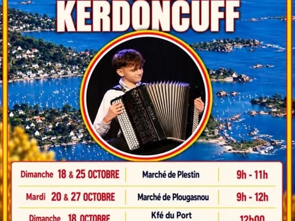 Concert d'accordéon - Joan Kerdoncuff