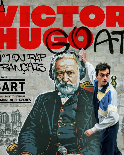 Victor Hugoat n°1 du rap français
