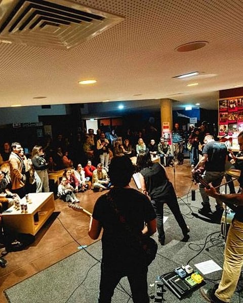 Live session groupes studios