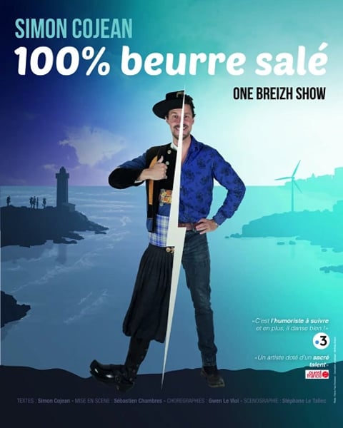 Simon Cojean "100% beurre salé" - Spectacle d'humour